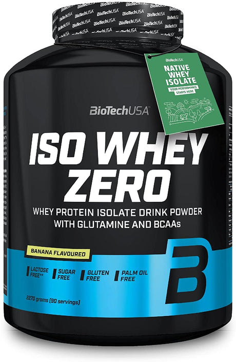 BioTech Iso Whey Zero sans lactose 2270g
