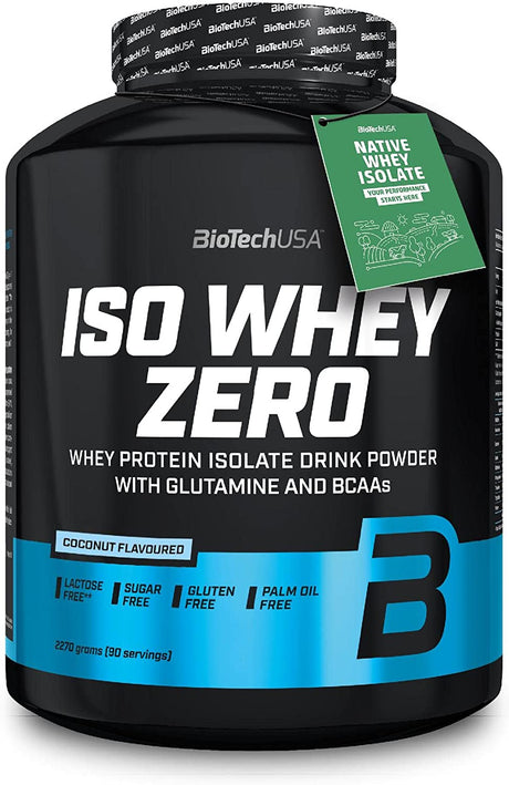 BioTech Iso Whey Zero sans lactose 2270g
