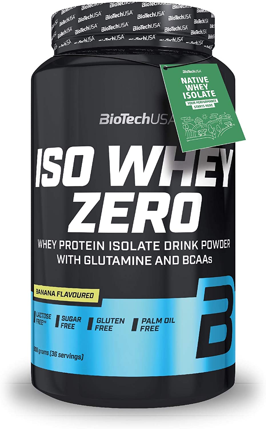 BioTech Iso Whey Zero sans lactose 908g